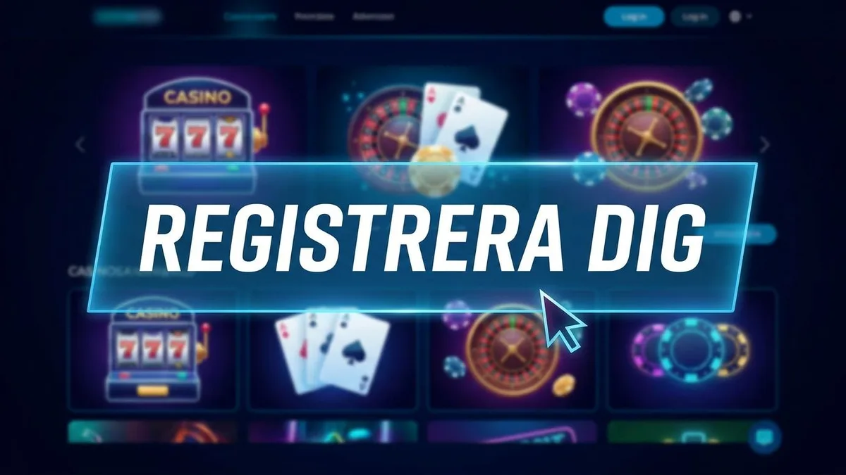 Registrera dig med bonus